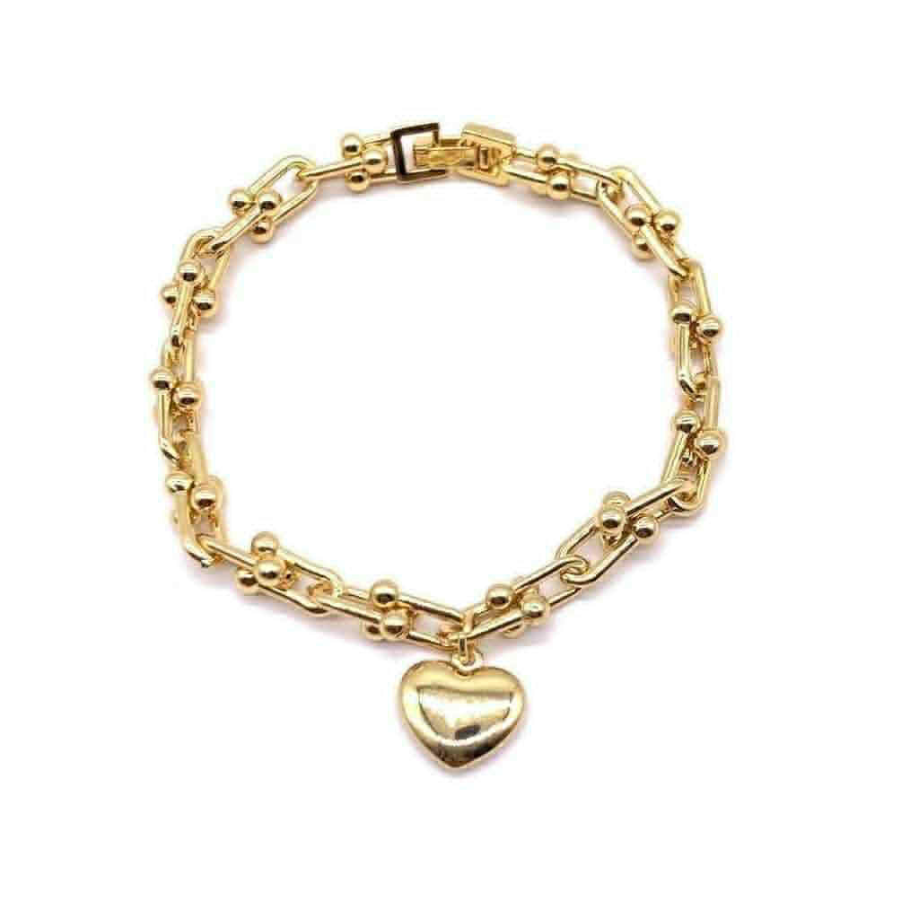 18k Bangkok Gold-Plated Hardwear Bracelets