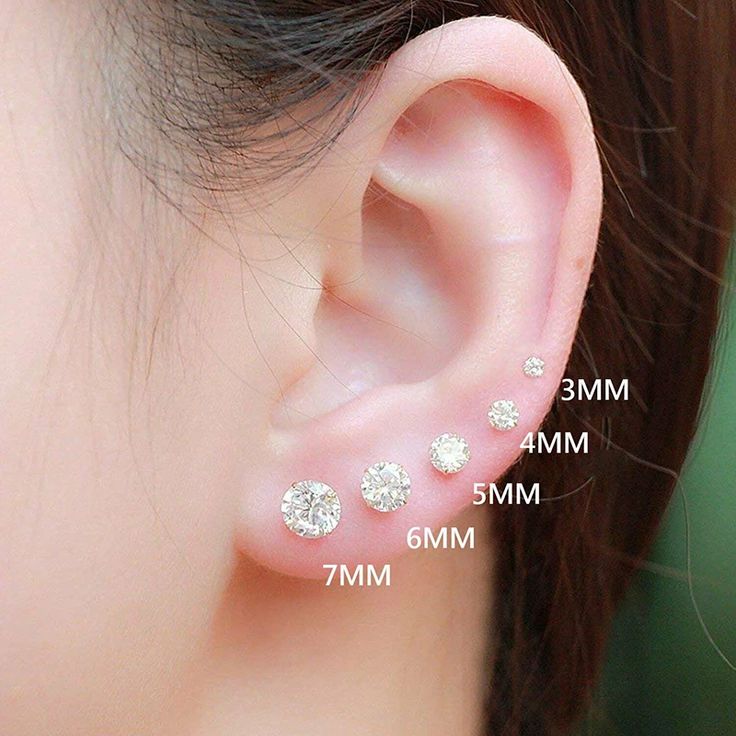 Moissanite Earring