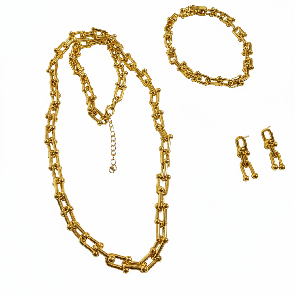 3-1 18k Bangkok Gold-Plated Hardwear Set