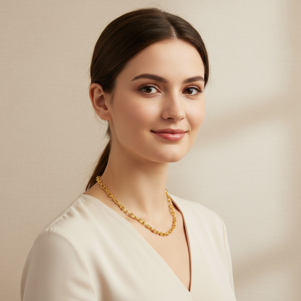 18k Bangkok Gold-Plated Hardwear Necklace