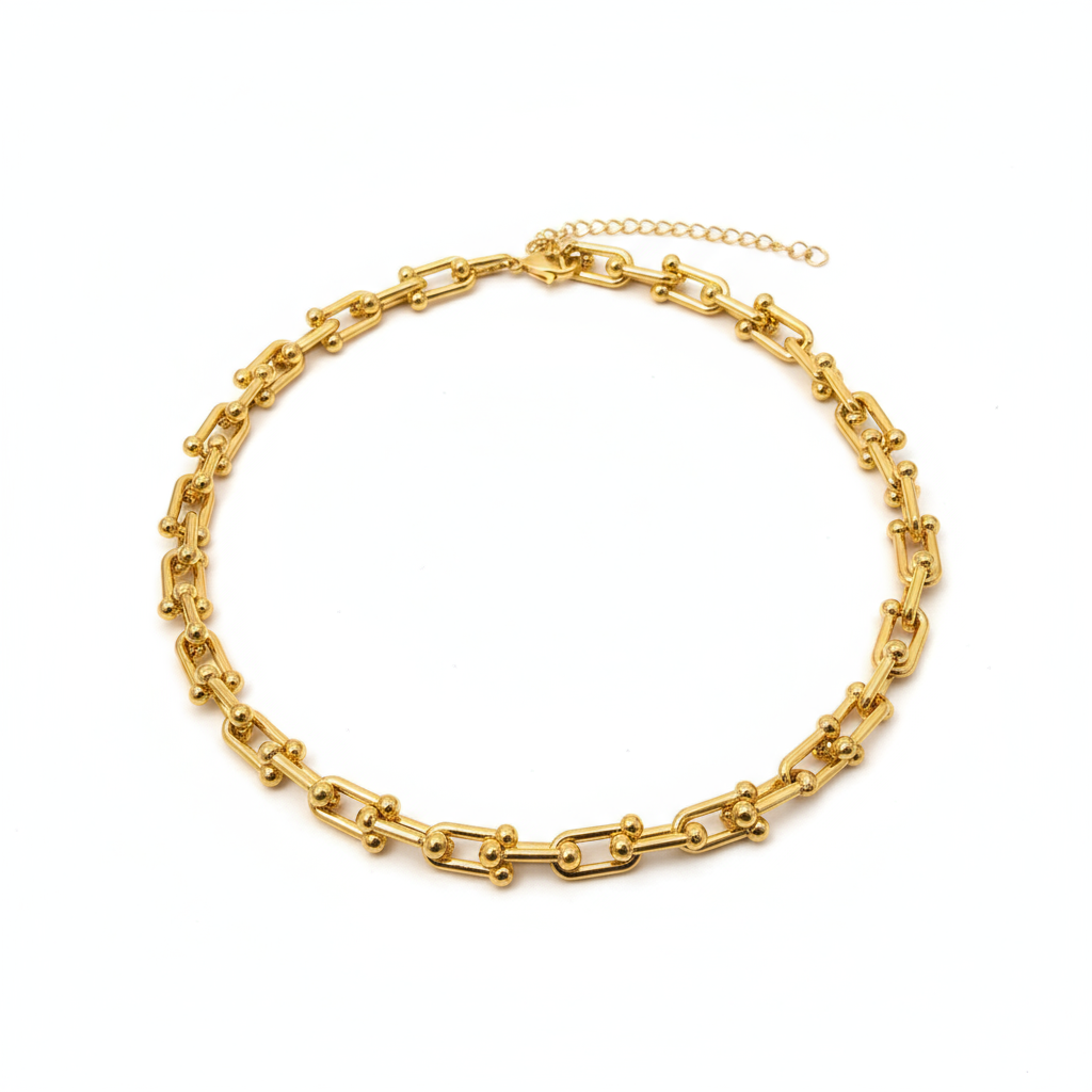 18k Bangkok Gold-Plated Hardwear Necklace