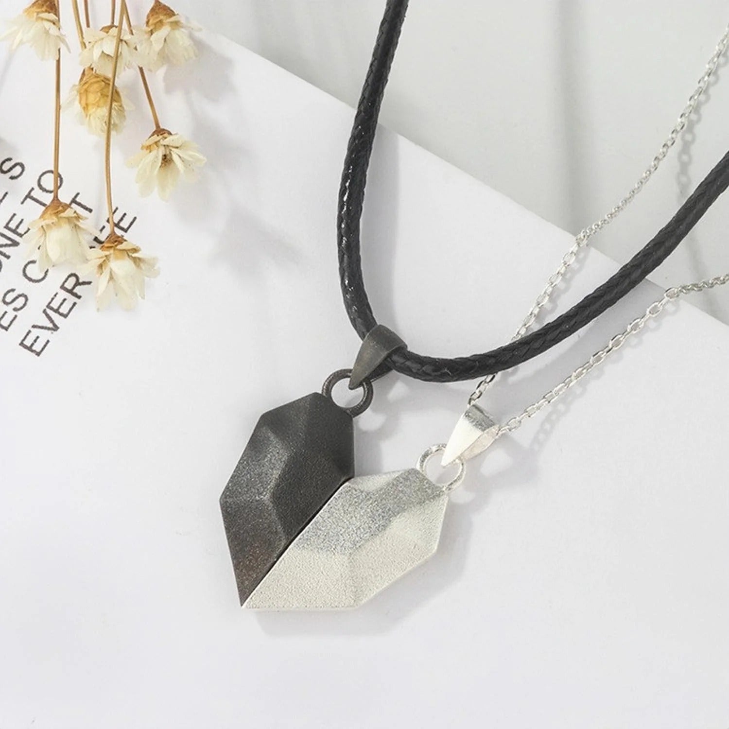 Couple Magnetic Necklace