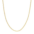 18k Bangkok Gold-Plated Paper Clip Necklace