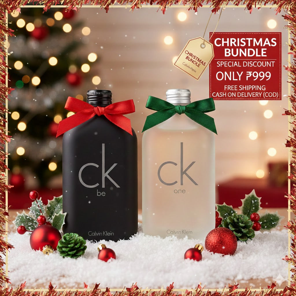 BUNDLE SALE CHRISTMAS PROMO CKONE + CKBE (US TESTER)